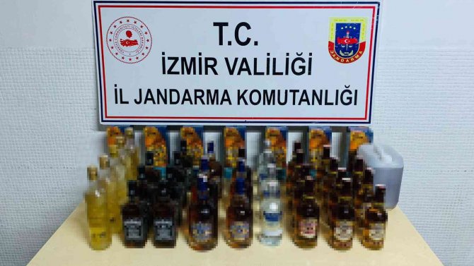 İ̇zmir’de Yılbaşı Öncesi Sahte Ve Kaçak Alkol Operasyonu