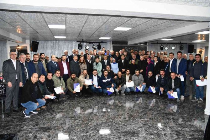 İ̇l Özel İ̇daresi Personellerine Teşekkür Belgesi Takdim Edildi