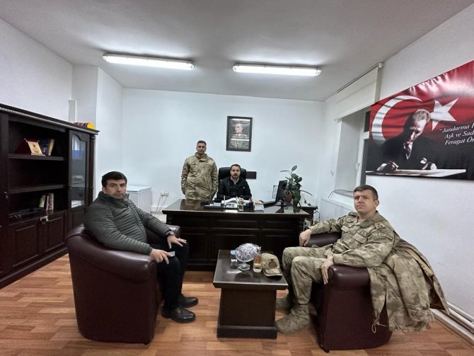 Kaymakam Aydoğan’dan Yeni Yıl Ziyaretleri