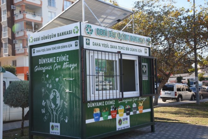 Osmaniye Belediyesi Geri Dönüşüm Bankaları Kurdu