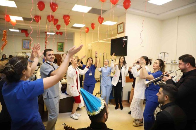 Sanko Üniversitesi Hastanesi’nde Yeni Yıl Kutlandı