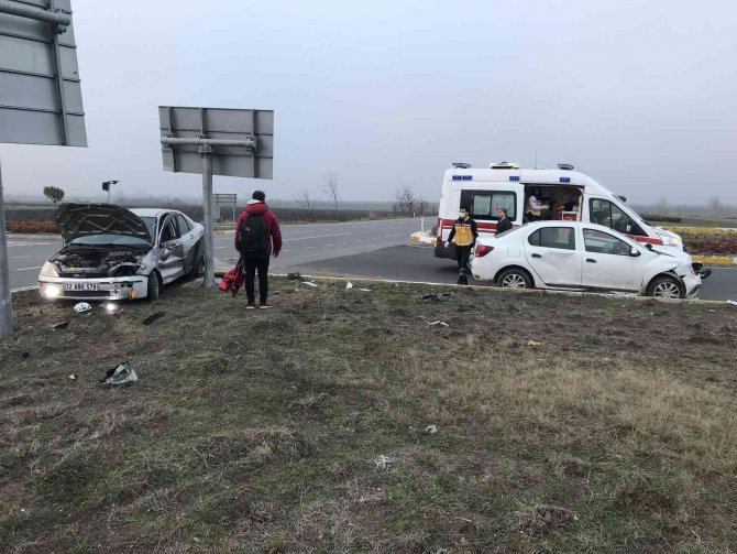 Tekirdağ’da Trafik Kazası: 2 Yaralı