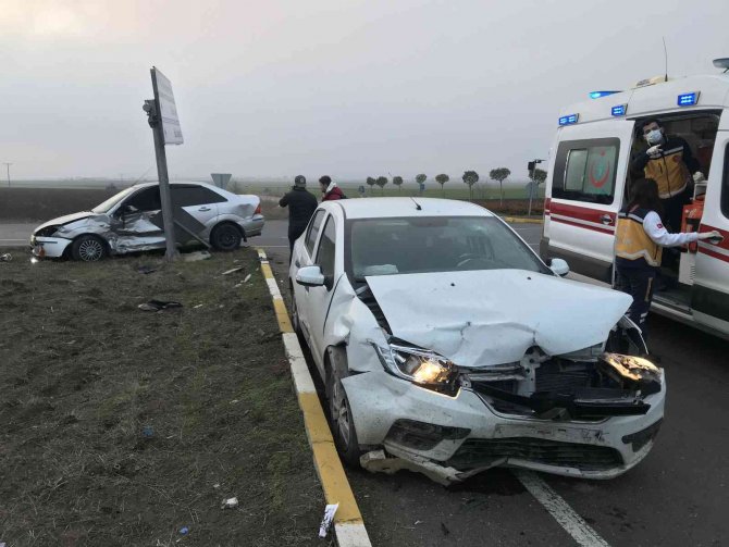 Tekirdağ’da Trafik Kazası: 2 Yaralı