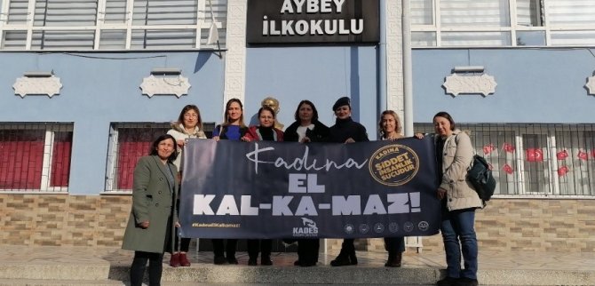 -Kadın Komutanlar Kadına Şiddete Karşı Sahaya İndi