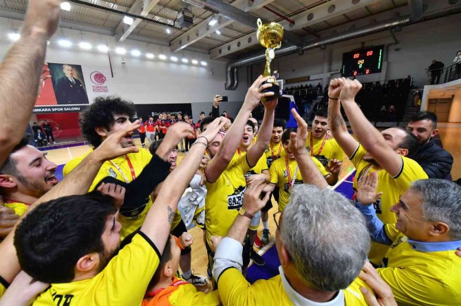 Büyük Erkekler Ligi’nin Şampiyonu Abb Ego Spor