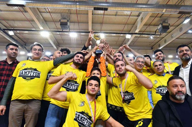 Büyük Erkekler Ligi’nin Şampiyonu Abb Ego Spor