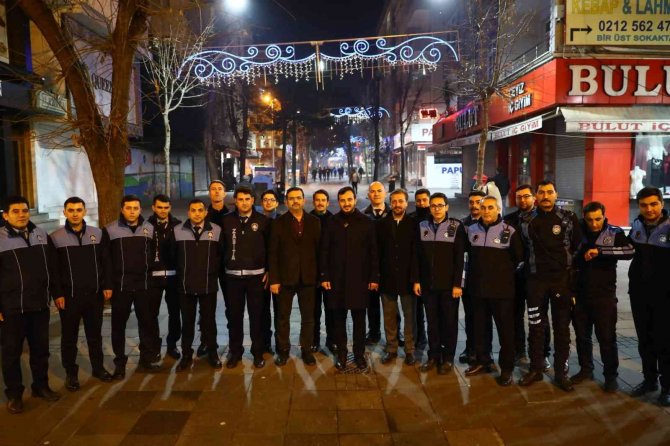 Başkan Özdemir 2023’e İşçilerle Birlikte Girdi