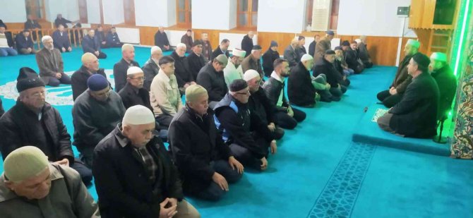 Hisarcık’ta, “Sabah Namazında, Ailece Camide, Milletçe Duadayız” Buluşması