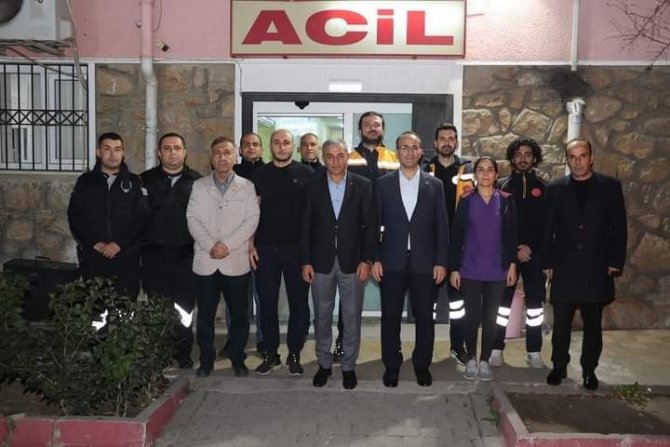 Başkan Kaplan, Yeni Yıla Görevi Başında Girenleri Unutmadı