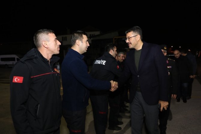 Görevi Başındaki Güvenlik Güçlerine Yeni Yıl Ziyareti