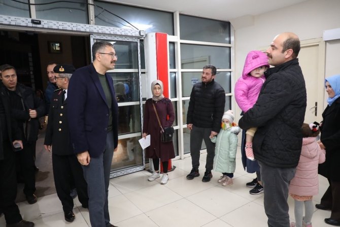 Görevi Başındaki Güvenlik Güçlerine Yeni Yıl Ziyareti