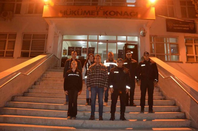 Kaymakam Okumuş Kolluk Kuvvetlerini Yalnız Bırakmadı