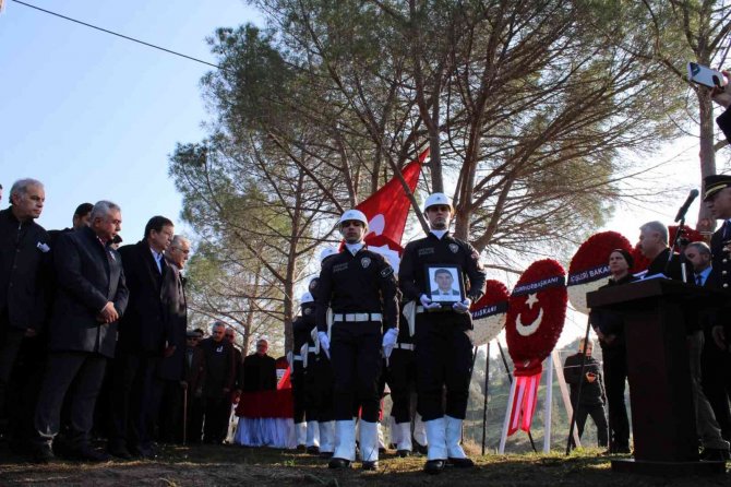 Çineli Şehit Komiser Son Yolculuğuna Uğurlandı