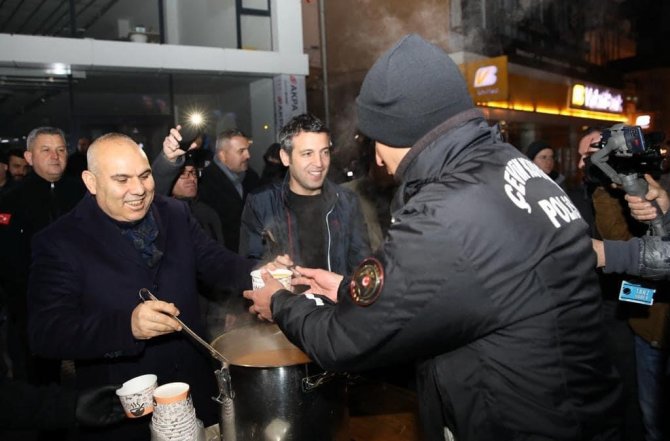 Niğde Protokolünden Görevlilere Yılbaşı Ziyareti