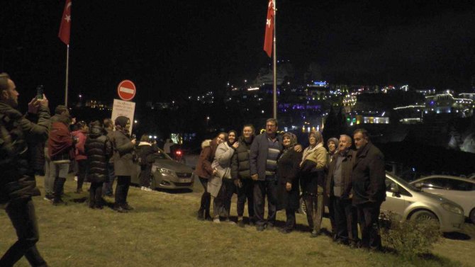 35 Bin Yerli Ve Yabancı Turist Yeni Yılı Kapadokya’da Karşıladı