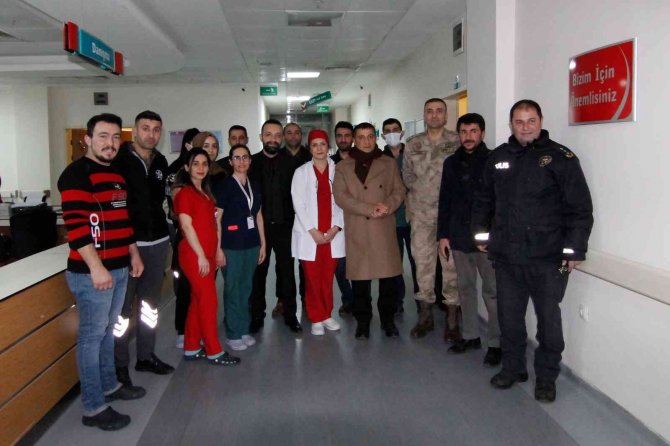 Erciş’te 2023’ün İlk Bebeği Dünyaya Geldi