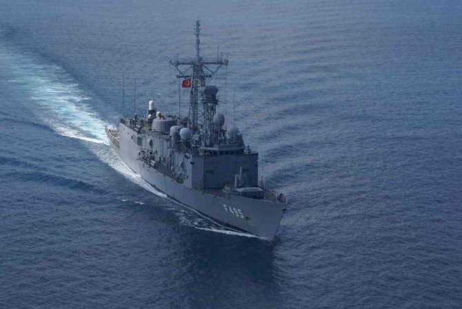 Mavi Vatan’ın Çelik Kalesi Tcg Gediz’de Yeni Yıl Manzaraları