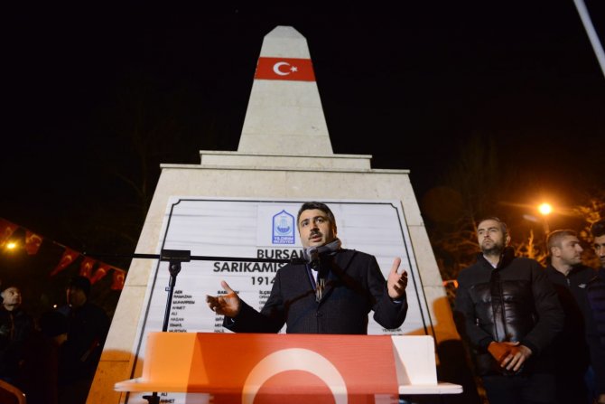 Yıldırım’da Sarıkamış Şehitleri Unutulmadı