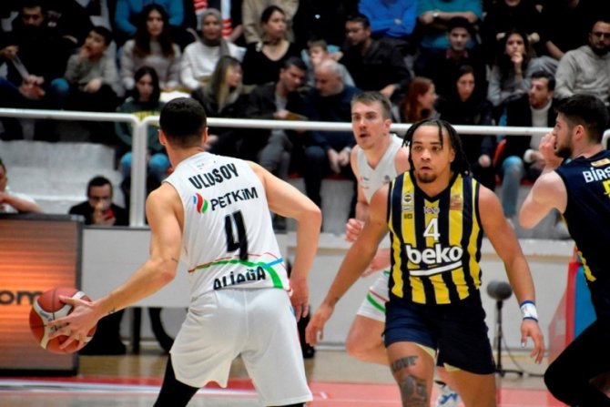 Basketbol Süper Ligi: Aliağa Petkim Spor: 71 - Fenerbahce Beko: 76