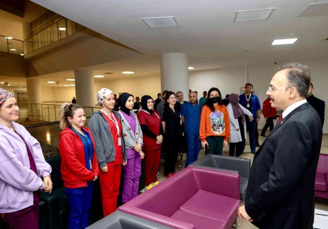 Vali Kızılkaya’nın Yılın İlk İş Günü Ziyaretleri