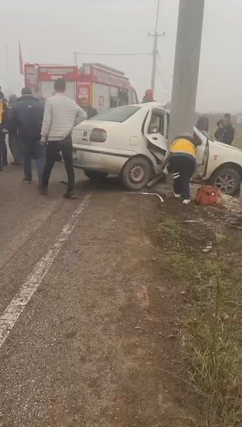 Bursa’da Sis Kazası