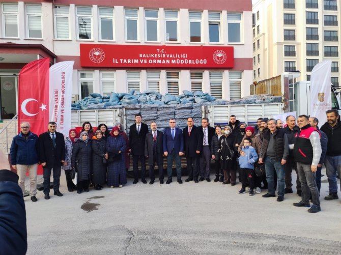 Büyükşehir’den Üreticiye 10 Ton Kompost Desteği