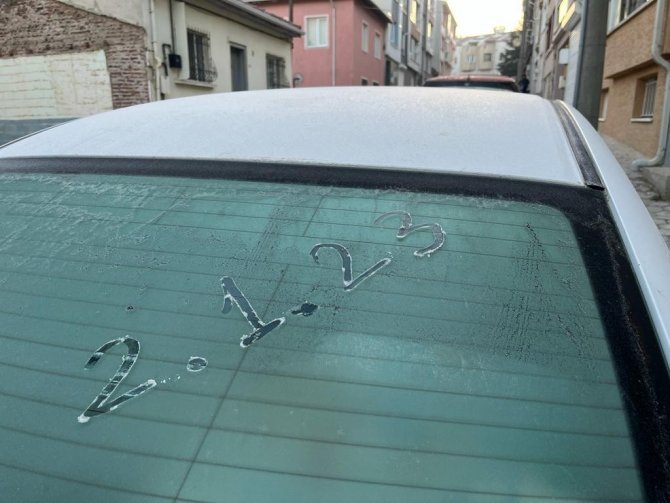 Eskişehir’de Kar Yok Buz Var