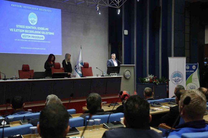 Büyükşehir’den Zabıta Ekiplerine Eğitim Semineri