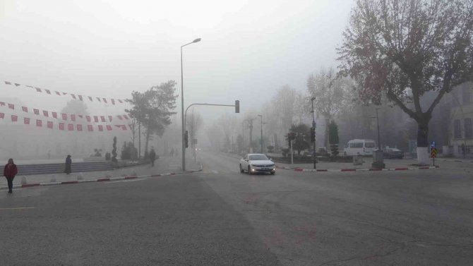 Malatya’da Yoğun Sis Etkili Oluyor