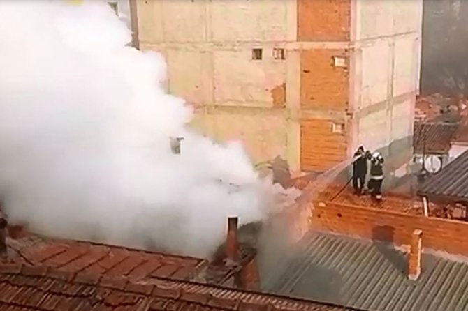 Yalnız Yaşayan Adamın Evi Yangında Küle Döndü