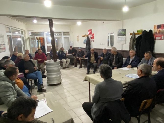 Şarköy’de Çiftçi Toplantısı