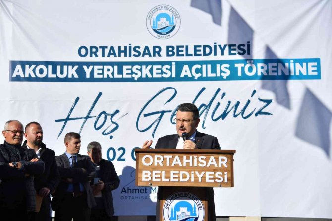 Ortahisar Belediyesi’nin Akoluk Yerleşkesi Hizmete Girdi