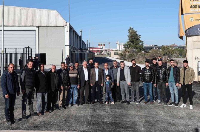 Başkan Kocaispir, Söz Verdiği Yolu Açtı