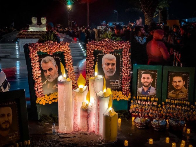 Süleymani Ölümünün 3.yıldönümünde Irak’ta Anıldı