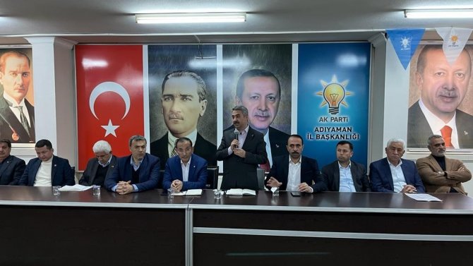 Adıyaman Ak Parti’de Köy Sandık Başkanları Toplandı