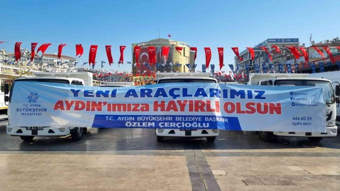 Aydın Büyükşehir Belediyesi Araç Filosunu Genişletiyor