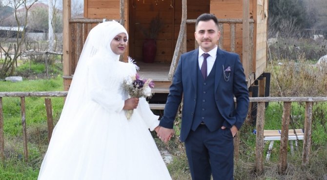 Etiyopya’da Tanıştılar, Karpuzlu’da Evlendiler