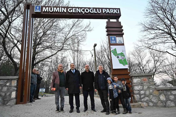 Mümin Gençoğlu Parkı Piremir’e Yakıştı