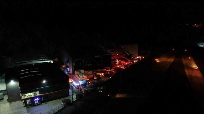 Bursa’da Tekstil Fabrikasında Korkutan Yangın