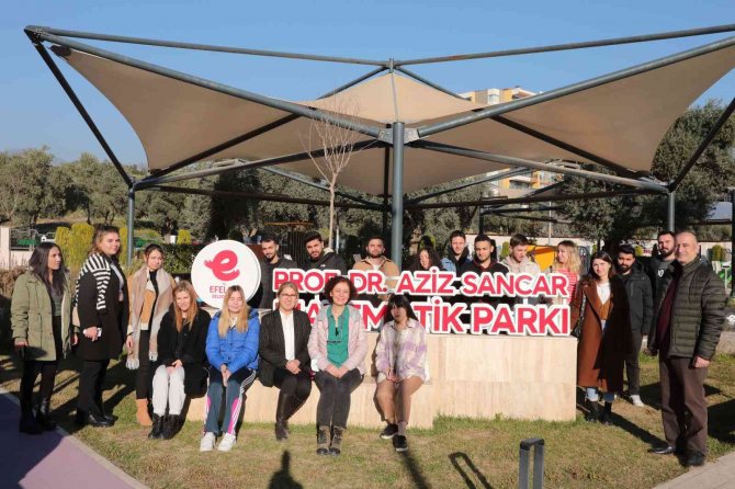 Efeler’in Matematik Parkı Adü’lü Öğrencileri Ağırladı