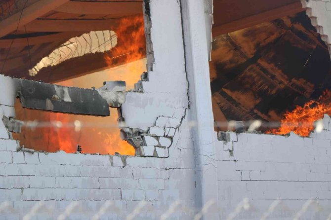 Erzincan Osb’de Büyük Yangın