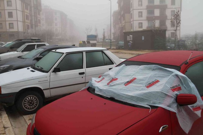 Elazığ’da Kırağı Ve Don Etkili Oldu