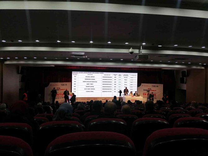 Ankara’da İnşa Edilecek 18 Bin 450 Konut İçin Kura Çekimleri Devam Ediyor