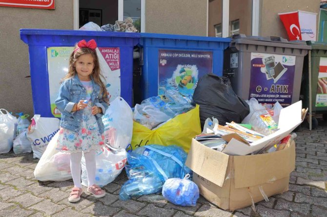 40 Bin Kilogram Atık Geri Dönüşüme Kazandırıldı