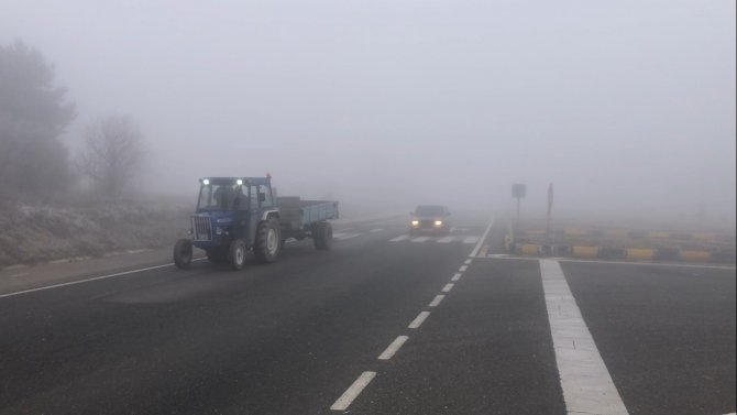 Kastamonu’da 1 Haftadır Yoğun Sis Ve Soğuk Hava Etkili Oluyor