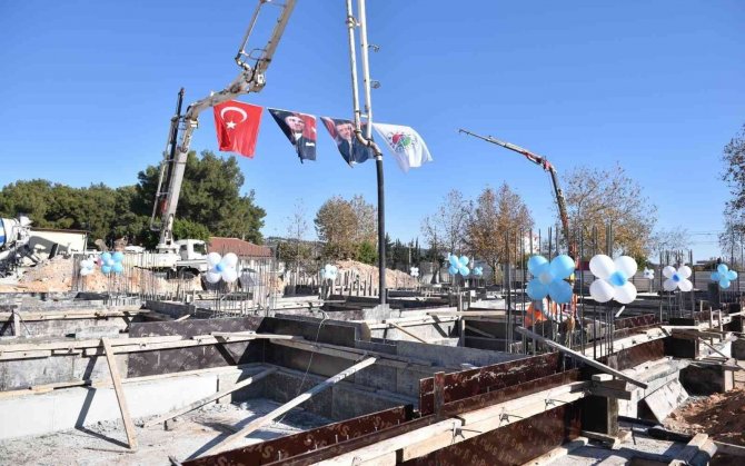 Kepez’e 6’ncı Kreşin Temeli Atıldı