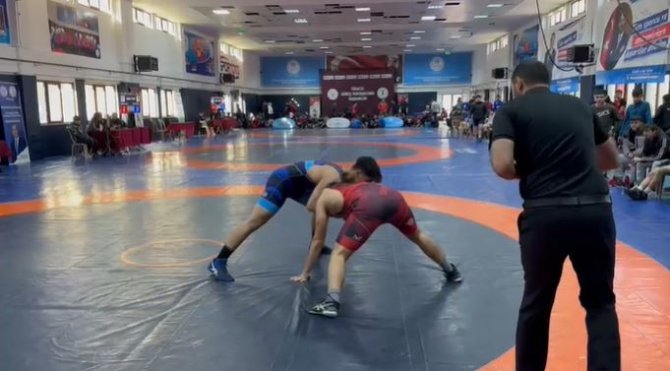 Rıza Doğan Güreş Turnuvası, Kızılcahamam’da Düzenlendi