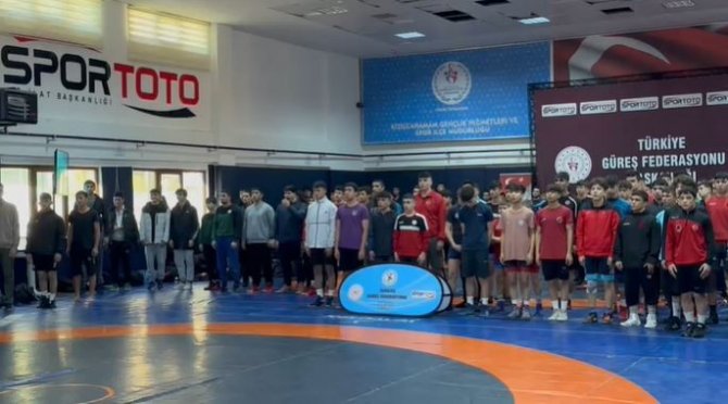 Rıza Doğan Güreş Turnuvası, Kızılcahamam’da Düzenlendi