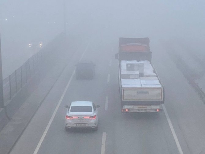 Kocaeli’de Yoğun Sis