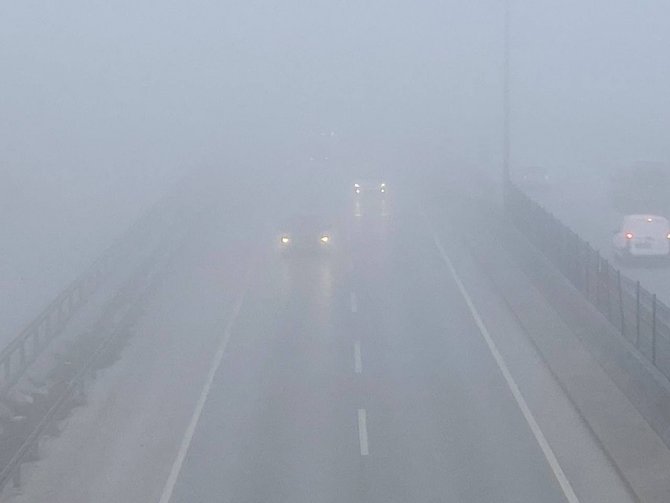 Kocaeli’de Yoğun Sis